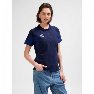 Hummel Travel Polo Strumpbyxor Dam Marinblå | 076016-755