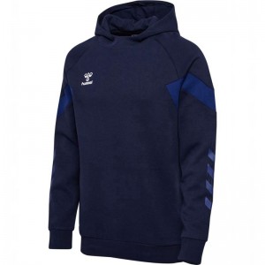 Hummel Travel Sweat Hoodie Herr Marinblå | 357632-416