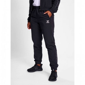 Hummel Travel Woven Byxor Dam Svarta | 378316-134