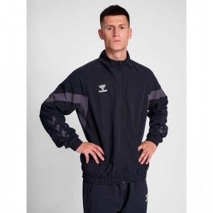 Hummel Travel Woven Jackor Herr Svarta | 192753-346