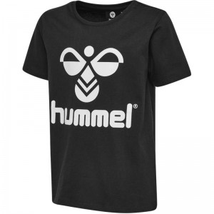 Hummel Tres S/S Shorts Barn Svarta | 651532-949