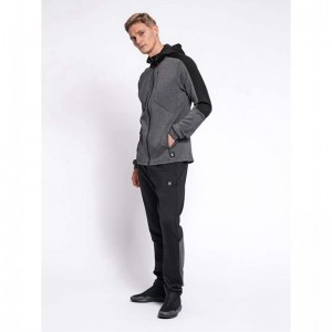Hummel Tropper Zip Hoodie Herr Svarta | 833098-910