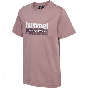 Hummel Tukas S/S T-shirt Barn Rosa | 012829-565