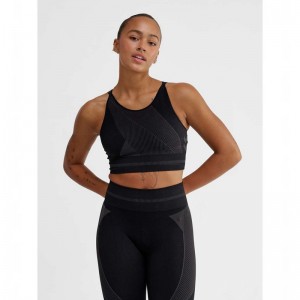 Hummel Unity Seamless Tröjor Dam Svarta | 533600-417