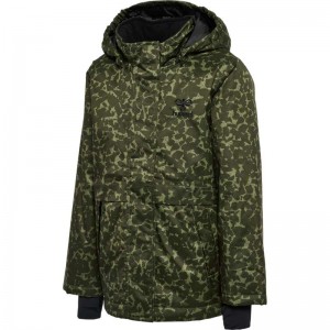 Hummel Urban Tex Jackor Barn Olivgröna | 870326-278