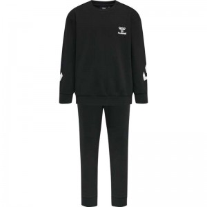 Hummel Venti Tracksuit Hink Hatt Barn Svarta | 795594-159