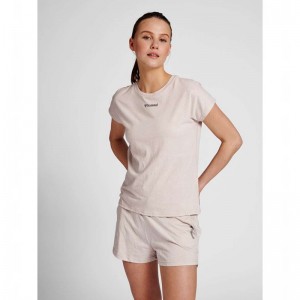 Hummel Zandra T-shirt Dam Rosa | 447824-508