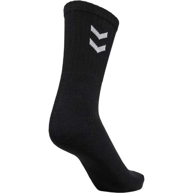 Hummel 3-pack Basic Sneakers Dam Svarta | 610767-634