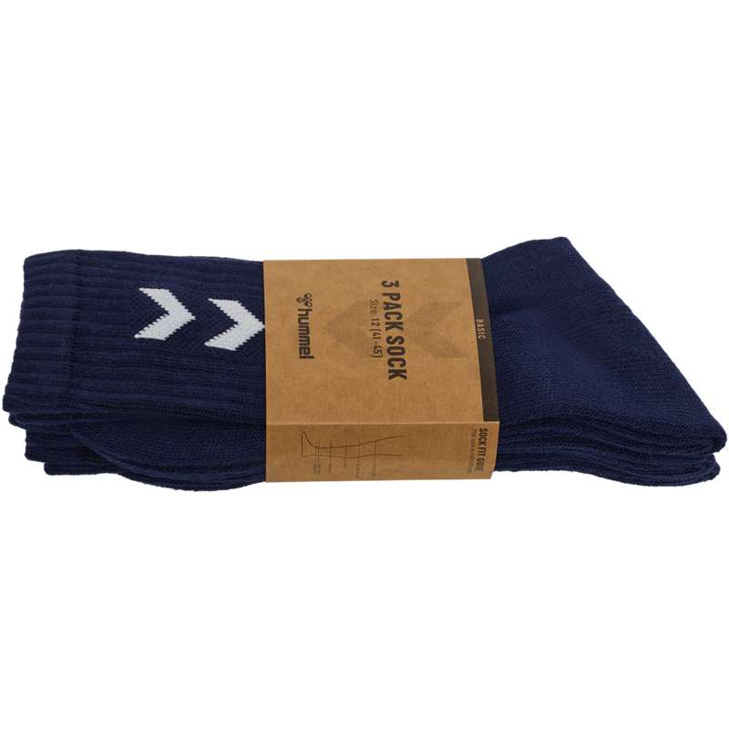 Hummel 3-pack Basic Strumpor Herr Marinblå | 351288-382