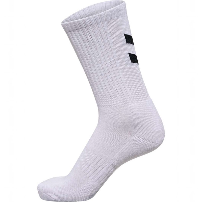 Hummel 3-pack Chevrons Strumpor Dam Vita | 615766-891