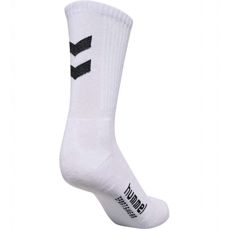 Hummel 3-pack Chevrons Strumpor Dam Vita | 615766-891