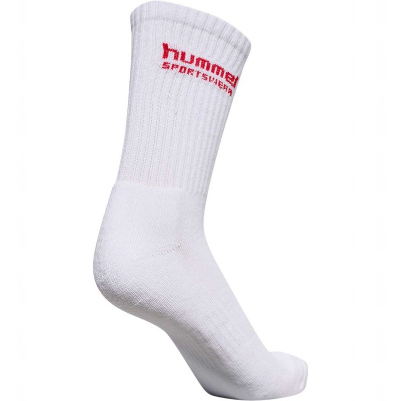 Hummel 3-pack Sportswear Strumpor Dam Vita | 009427-224