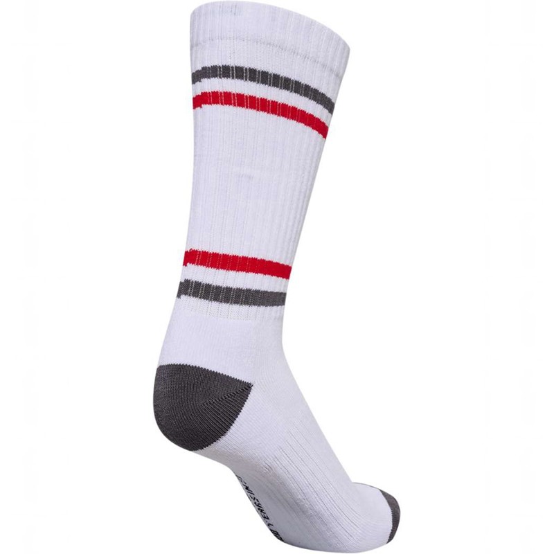 Hummel 3-packs Chevron High Retro Strumpor Herr Vita | 367845-707