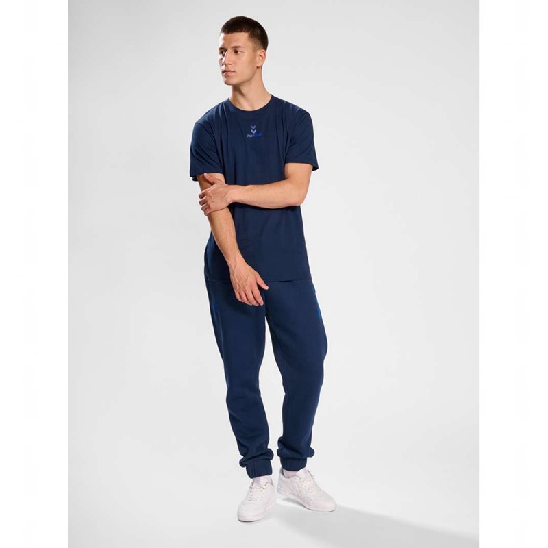 Hummel Active Chevrons Co S/S Byxor Herr Marinblå | 760478-580