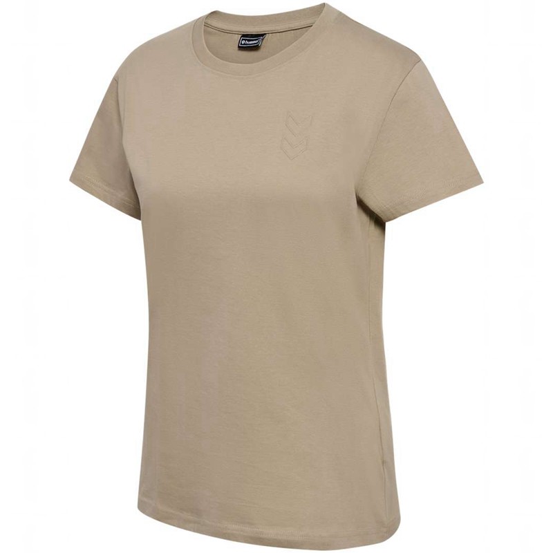 Hummel Active Co S/S T-shirt Dam Beige | 444027-079