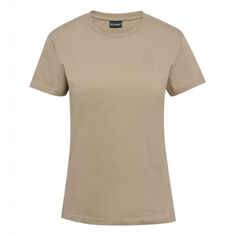 Hummel Active Co S/S T-shirt Dam Beige | 444027-079