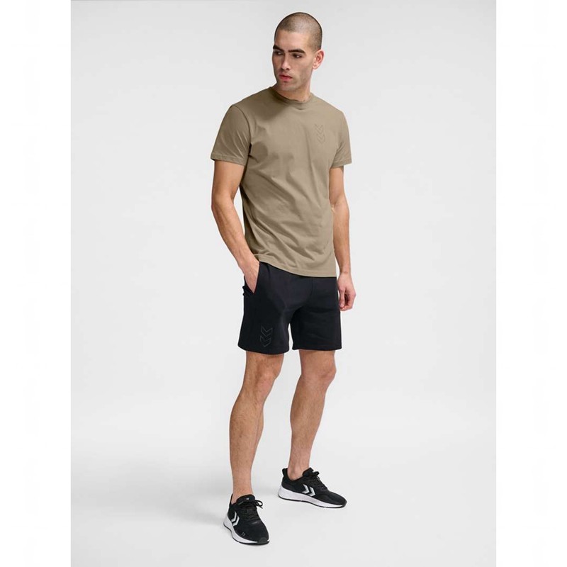 Hummel Active Co S/S T-shirt Herr Beige | 964882-431