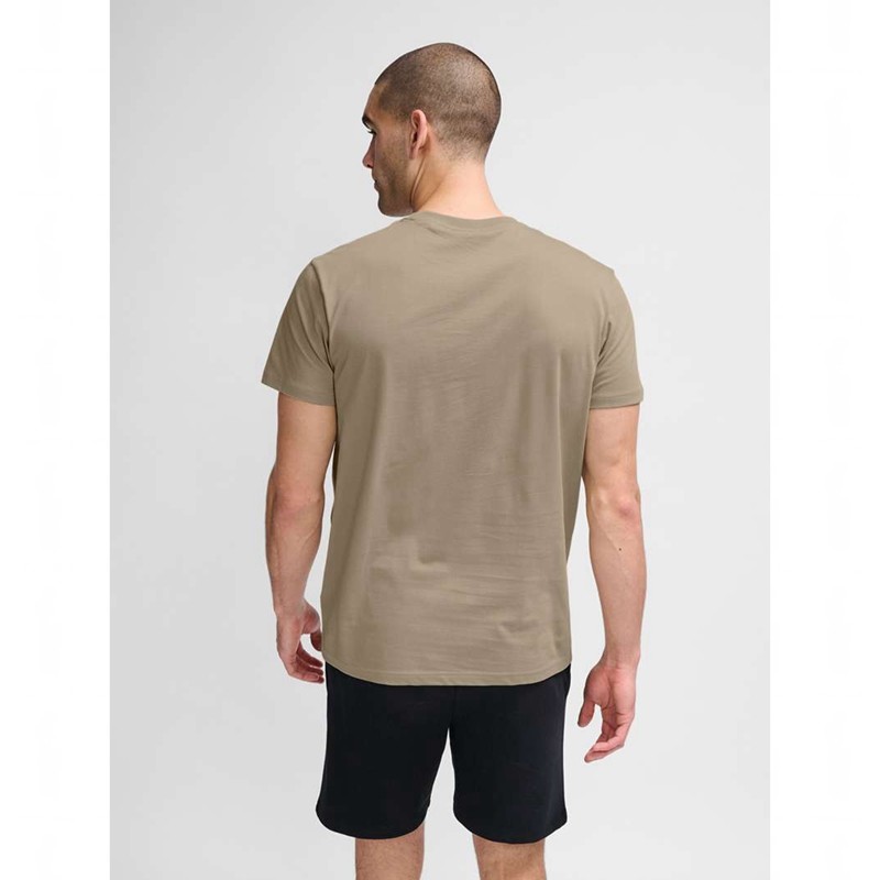 Hummel Active Co S/S T-shirt Herr Beige | 964882-431