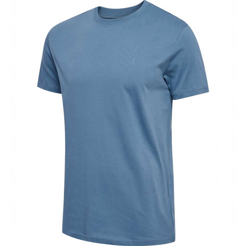 Hummel Active Co S/S T-shirt Herr Blå | 243869-077