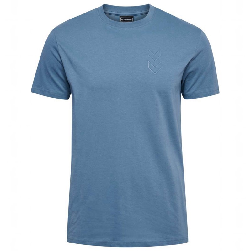 Hummel Active Co S/S T-shirt Herr Blå | 243869-077