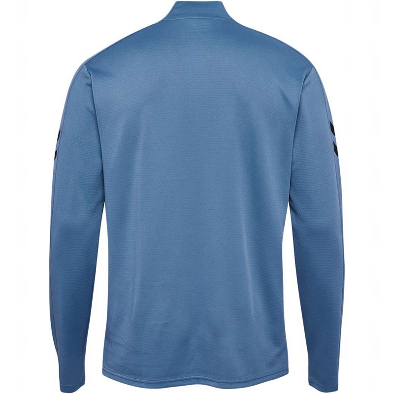 Hummel Active Pl Half Zip Tröjor Herr Blå | 389705-737
