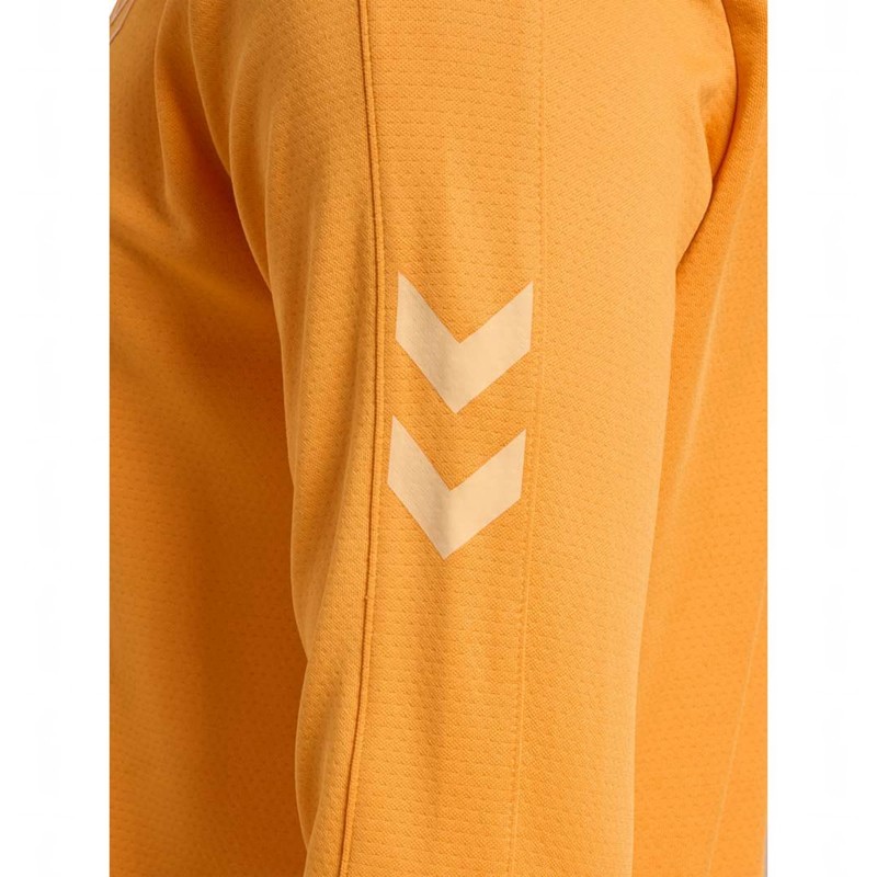 Hummel Active Pl Half Zip Tröjor Herr Orange | 961076-984