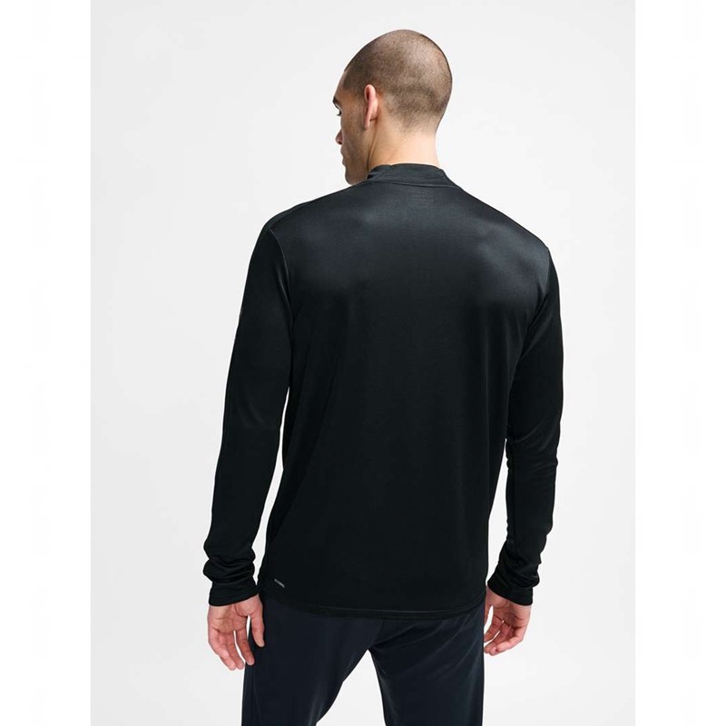 Hummel Active Pl Half Zip Tröjor Herr Svarta | 593178-964