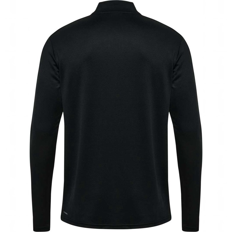 Hummel Active Pl Half Zip Tröjor Herr Svarta | 593178-964