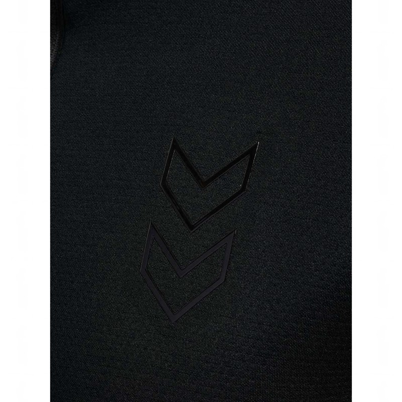 Hummel Active Pl Half Zip Tröjor Herr Svarta | 593178-964