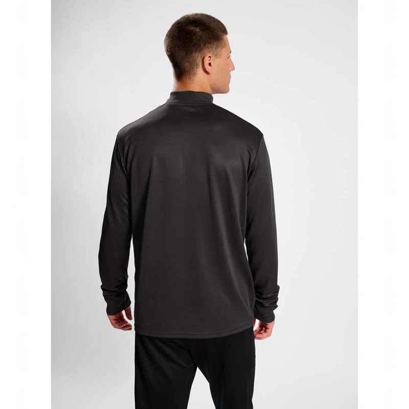 Hummel Active Pl Half Zip Tröjor Herr Svarta | 521471-961