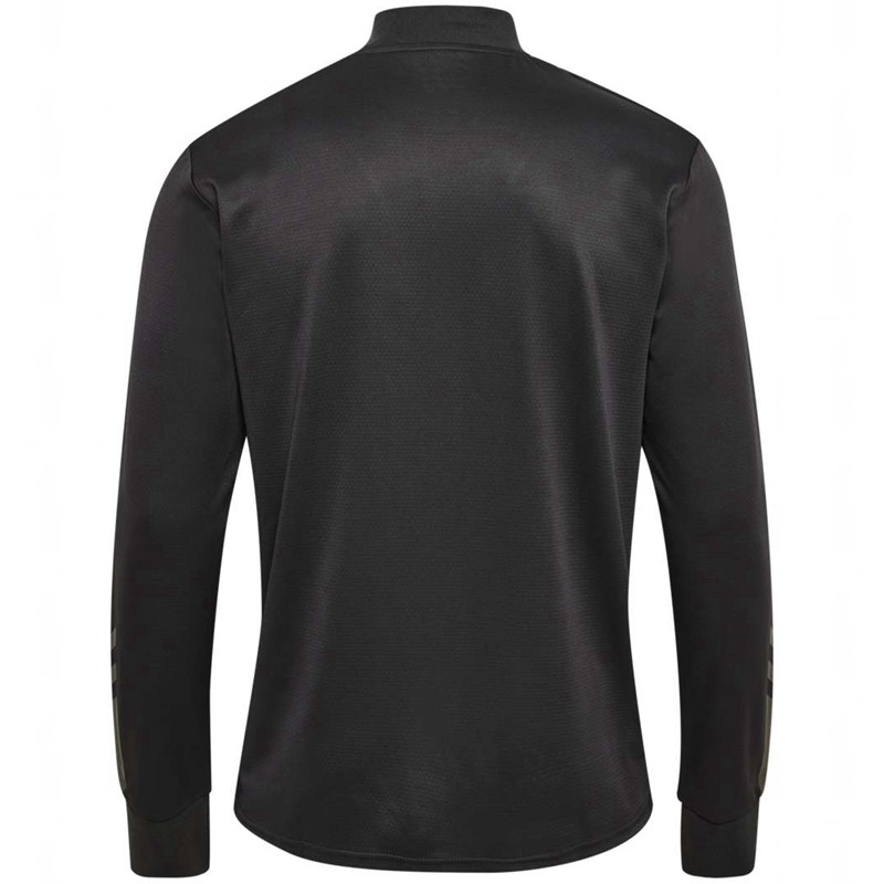 Hummel Active Pl Half Zip Tröjor Herr Svarta | 521471-961