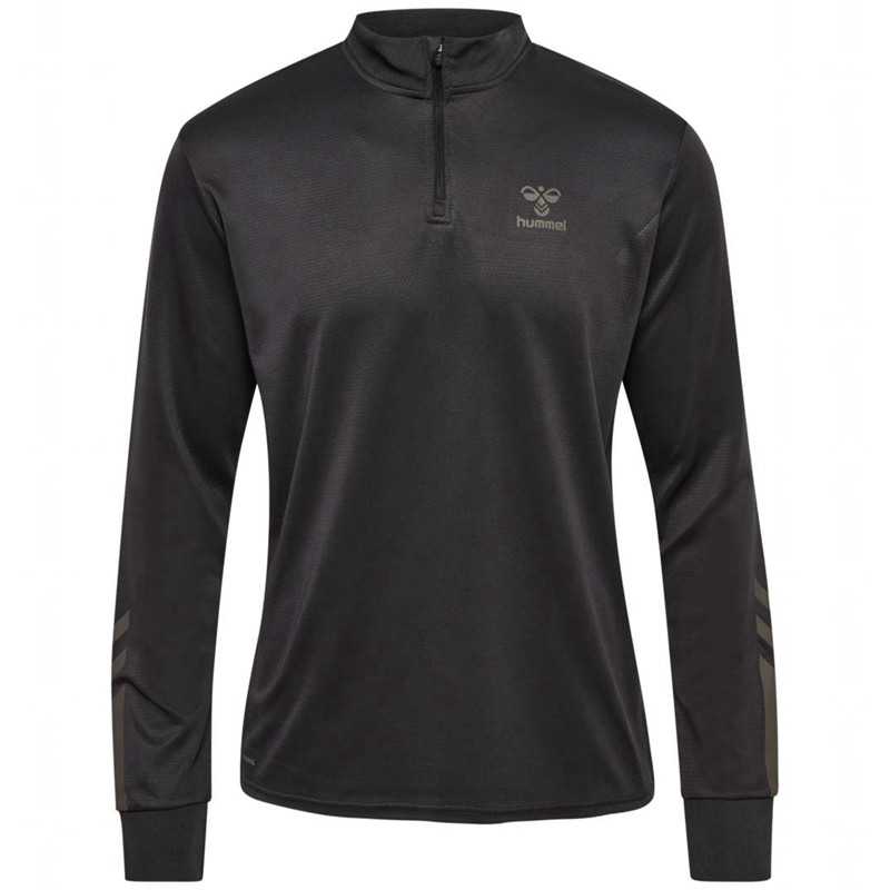 Hummel Active Pl Half Zip Tröjor Herr Svarta | 521471-961