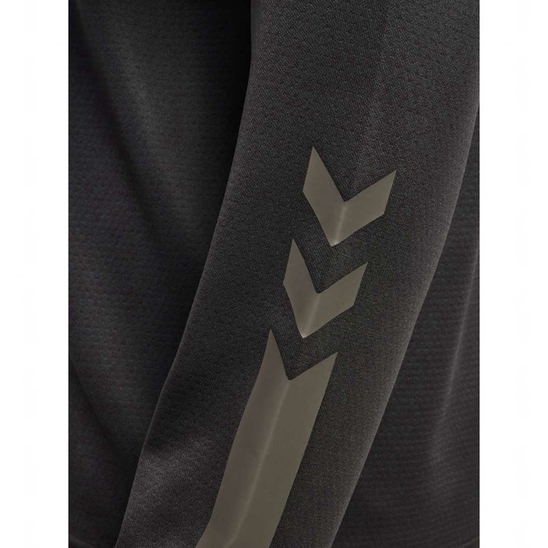 Hummel Active Pl Half Zip Tröjor Herr Svarta | 521471-961