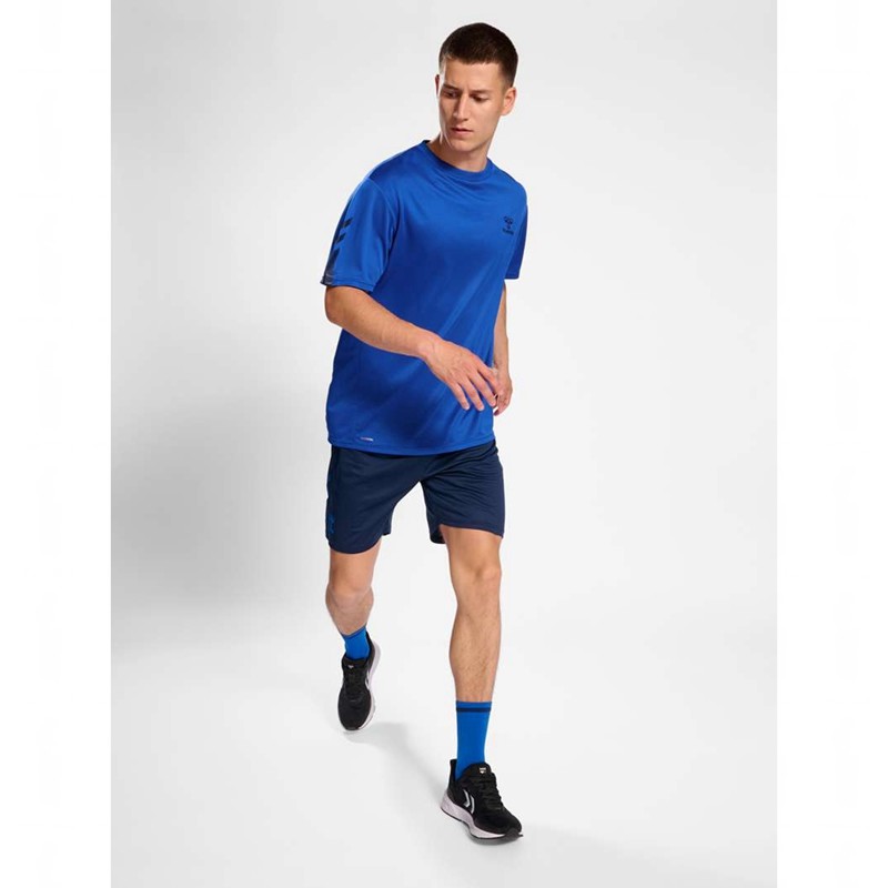 Hummel Active Pl Jersey S/S T-shirt Herr Blå | 816687-092