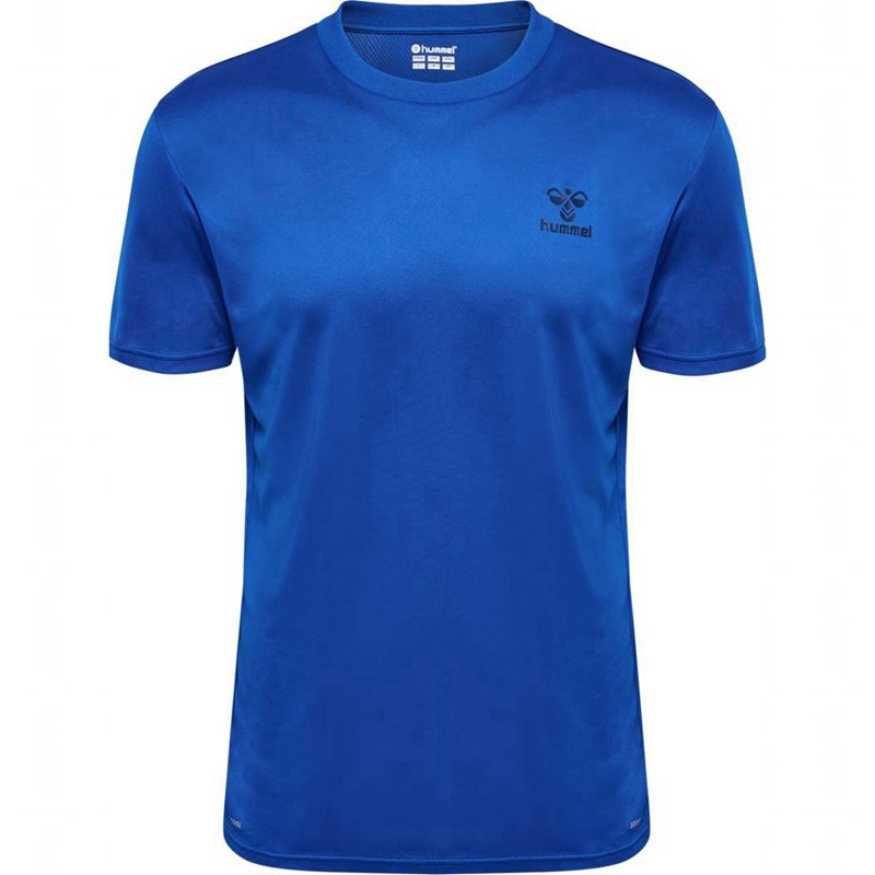 Hummel Active Pl Jersey S/S T-shirt Herr Blå | 816687-092