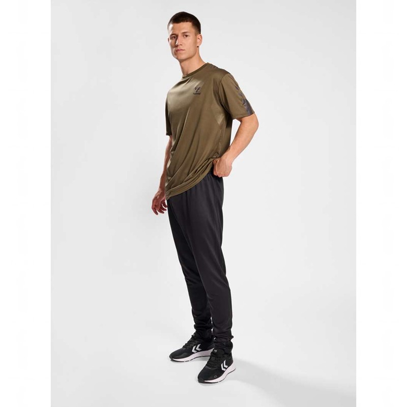 Hummel Active Training T-shirt Herr Svarta | 028073-669