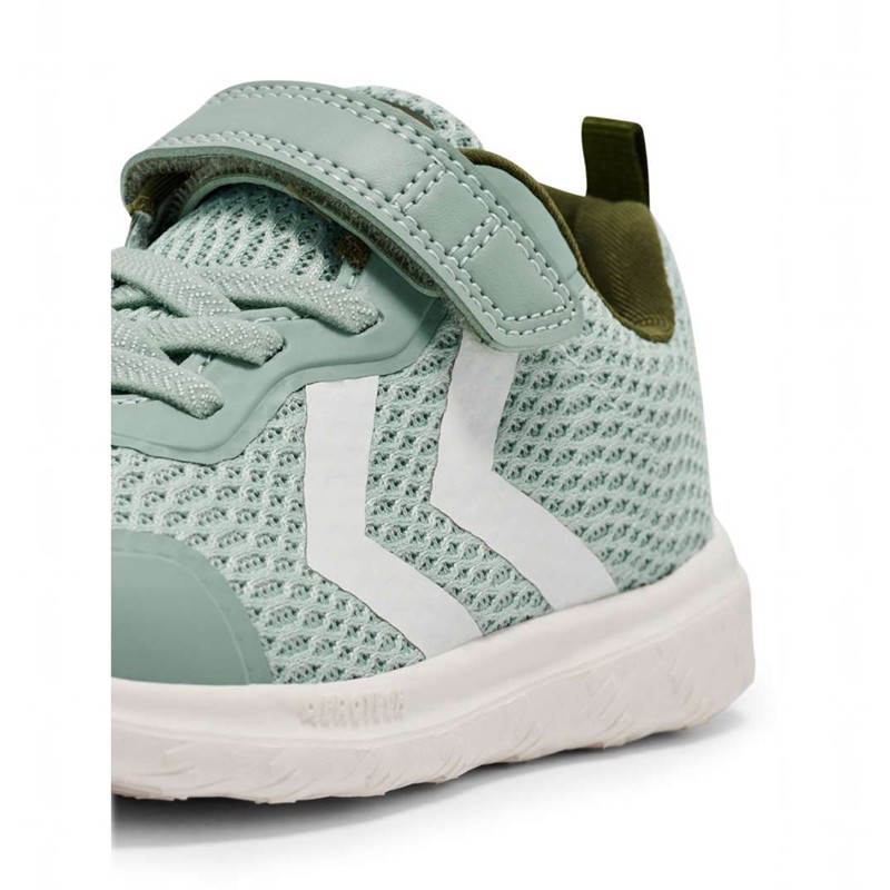 Hummel Actus Recycled Jr Sneakers Barn Olivgröna | 176247-795