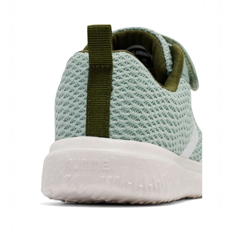 Hummel Actus Recycled Jr Sneakers Barn Olivgröna | 176247-795