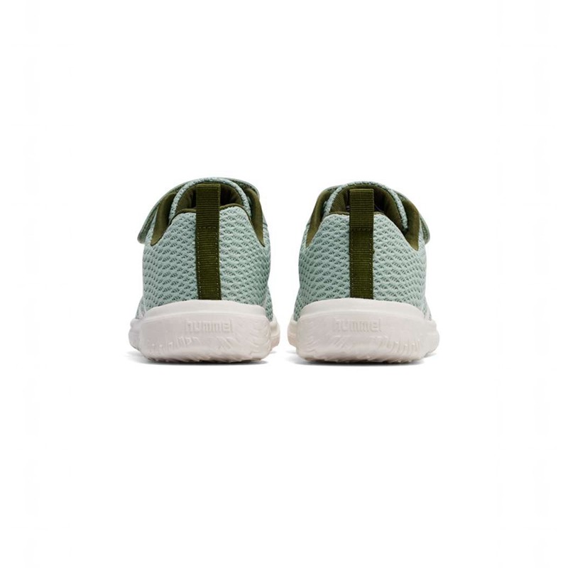 Hummel Actus Recycled Jr Sneakers Barn Olivgröna | 176247-795