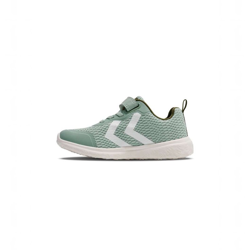 Hummel Actus Recycled Jr Sneakers Barn Olivgröna | 176247-795