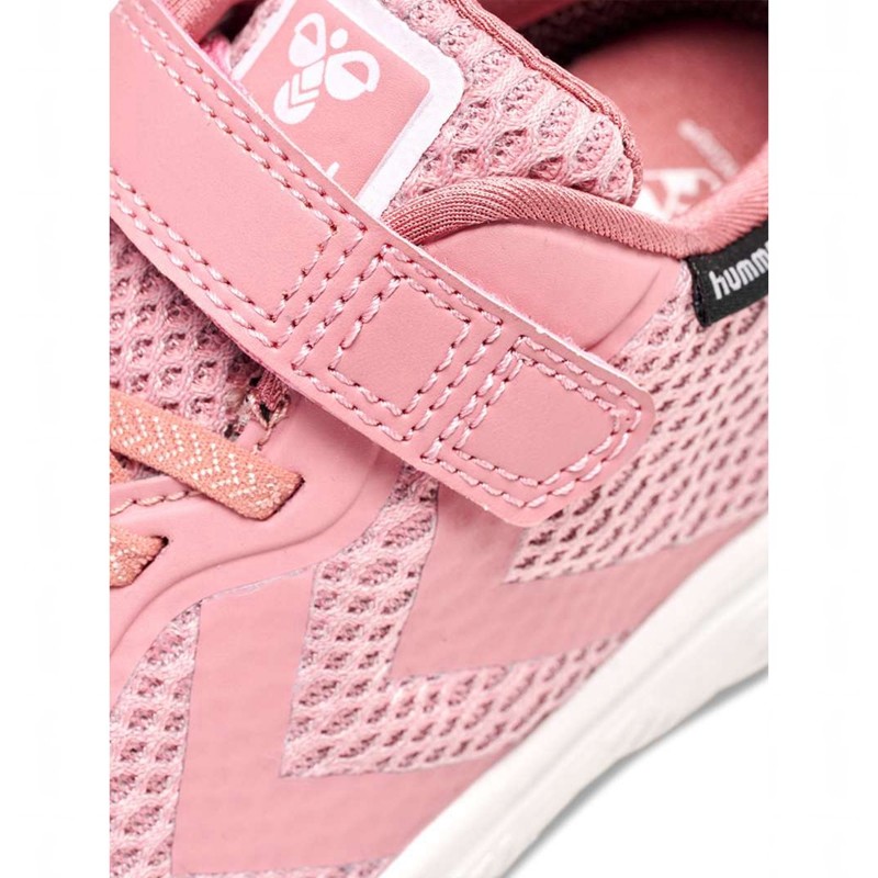 Hummel Actus Tex Recycled Jr Sneakers Barn Rosa | 336827-151
