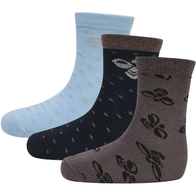 Hummel Alfie 3-pack Strumpor Barn Blå | 630046-523