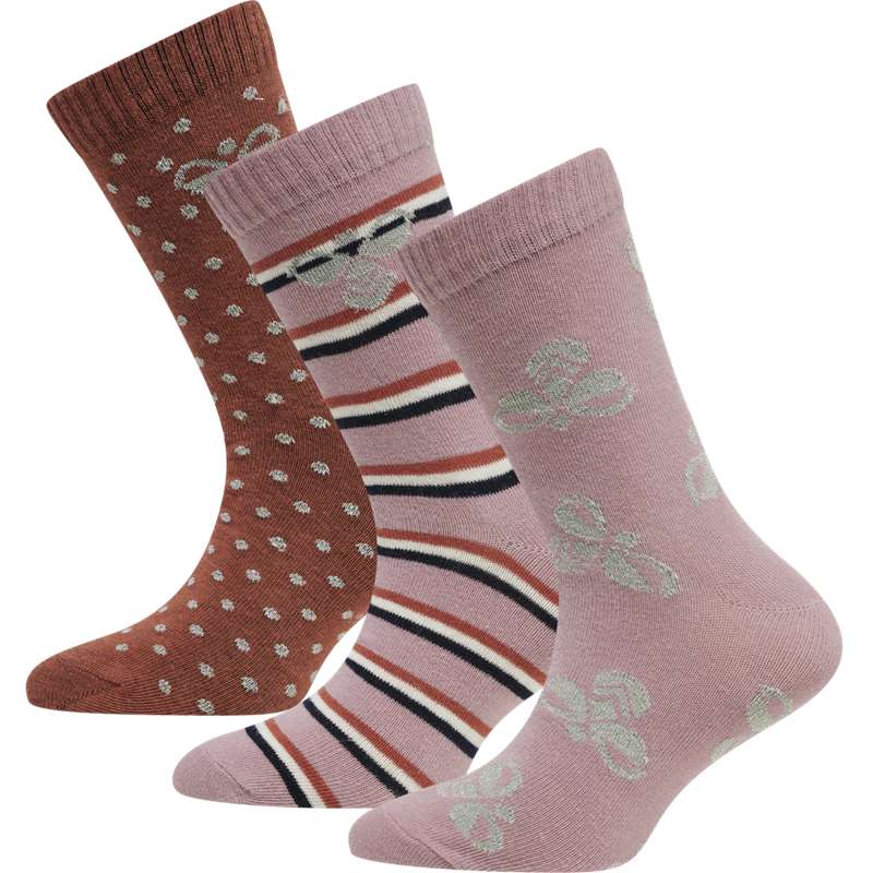 Hummel Alfie 3-pack Strumpor Barn Röda | 062270-069