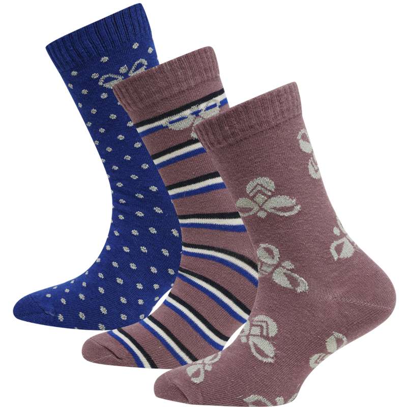 Hummel Alfie 3-pack Strumpor Barn Rosa | 263746-997