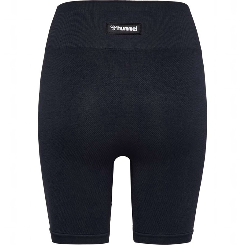 Hummel Alive Seamless High Waist Shorts Dam Svarta | 428896-958
