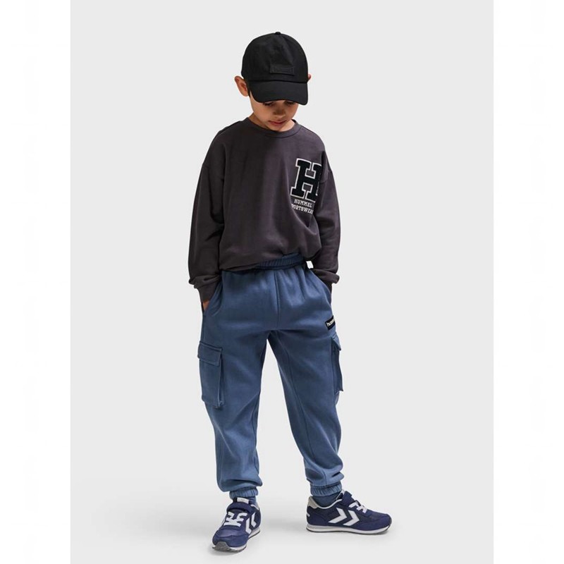 Hummel Allton Cargo Byxor Barn Blå | 594643-800