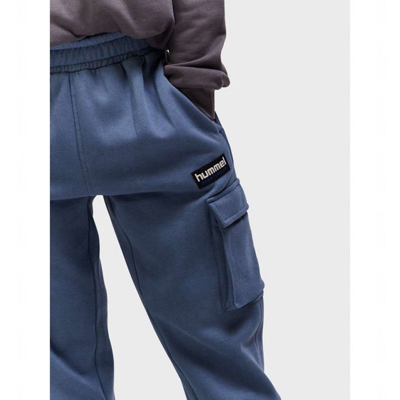 Hummel Allton Cargo Byxor Barn Blå | 594643-800