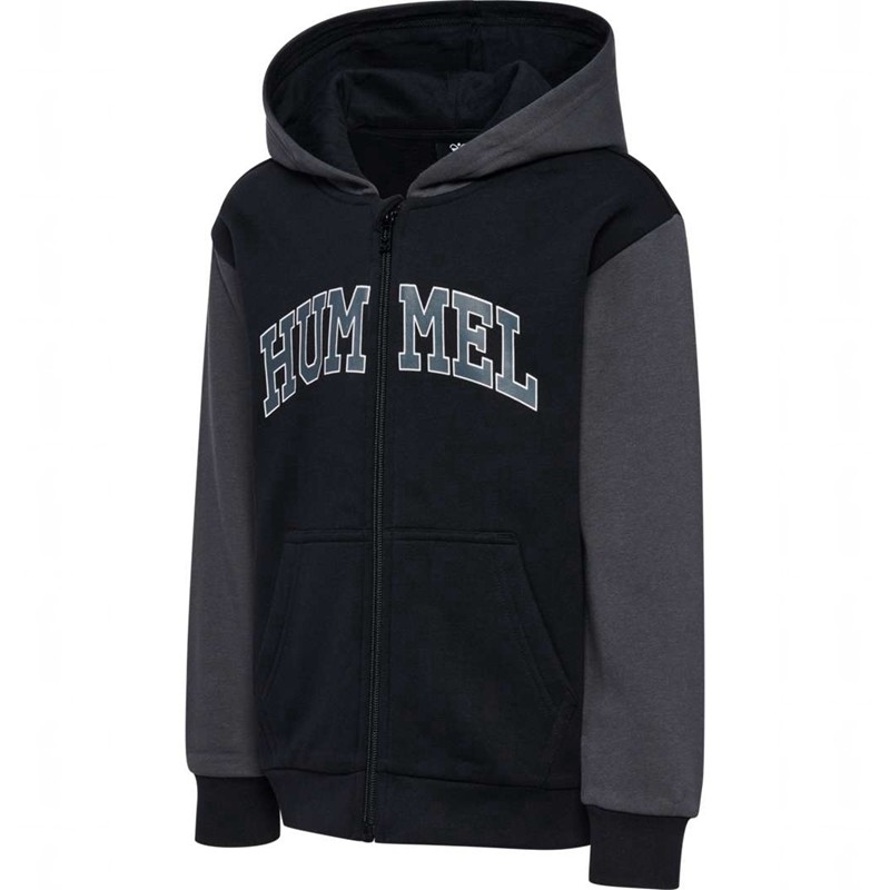 Hummel Alvin Hoodie Barn Svarta | 357348-741