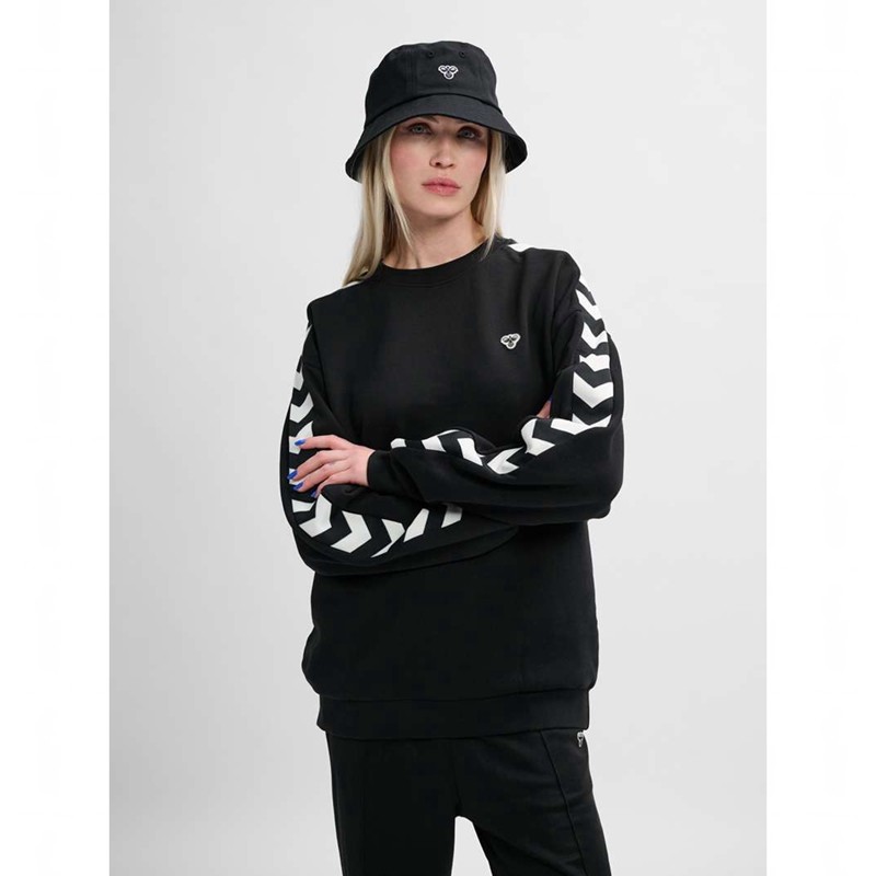 Hummel Archive Loose Fit Tröjor Herr Svarta | 040177-869