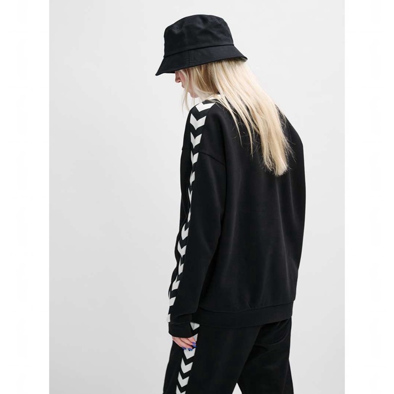 Hummel Archive Loose Fit Tröjor Herr Svarta | 040177-869
